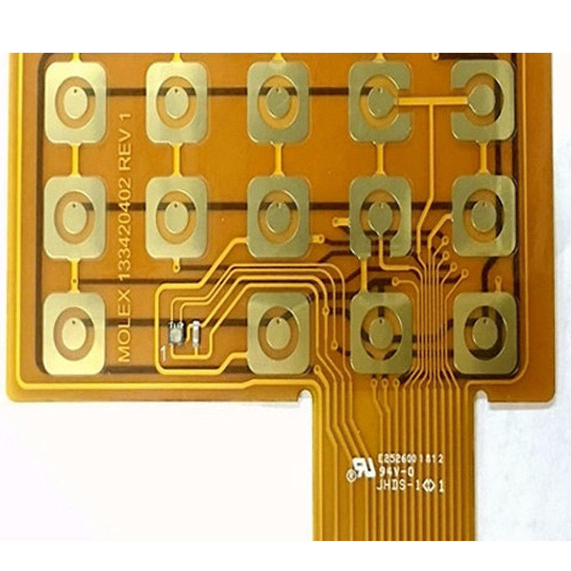 Professional Yellow Soldermask Flexible Printed Circuit Boards