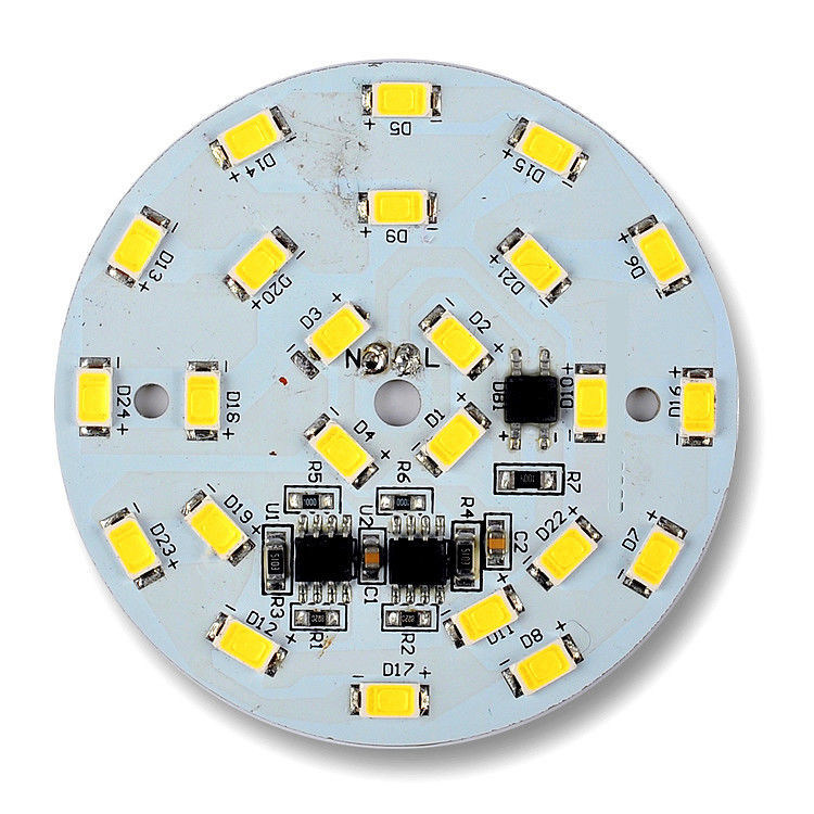 Professional 220V LED Printed Circuit Board Assembly Aluminum Bulb Light PCB With SMD 2835 5730