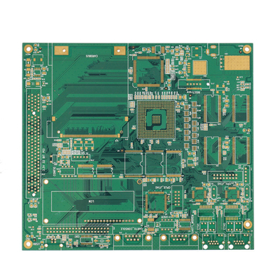 Green Yellow UL 94v0 2 Layers PCB Board 225*260mm For Welding Machine