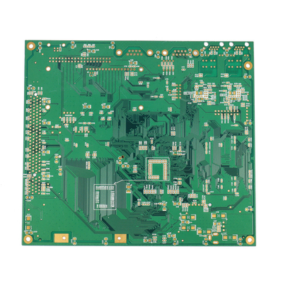 Green Yellow UL 94v0 2 Layers PCB Board 225*260mm For Welding Machine