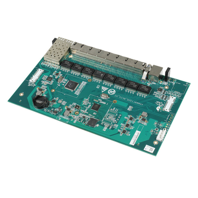 Electronic 10 Layer Quick Turn PCB Prototypes Fabrication HASL OSP